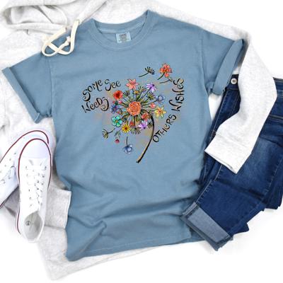 Some See Weeds Others Wishes Inspirational Basic Tee 