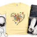 Small Banana Some See Weeds Others Wishes Inspirational Basic Tee 