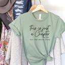 Small Sage This is Just a Chapter Women Inspirational Basic Tee T-Shirt 