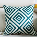 Green Decorative Pillow Covers – 18" x 18" – Modern & Colorful Designs (No Insert)