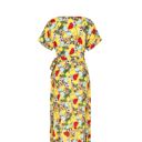  KNEE LENGTH RUFFLE WOMEN WRAP DRESS CLEARANCE