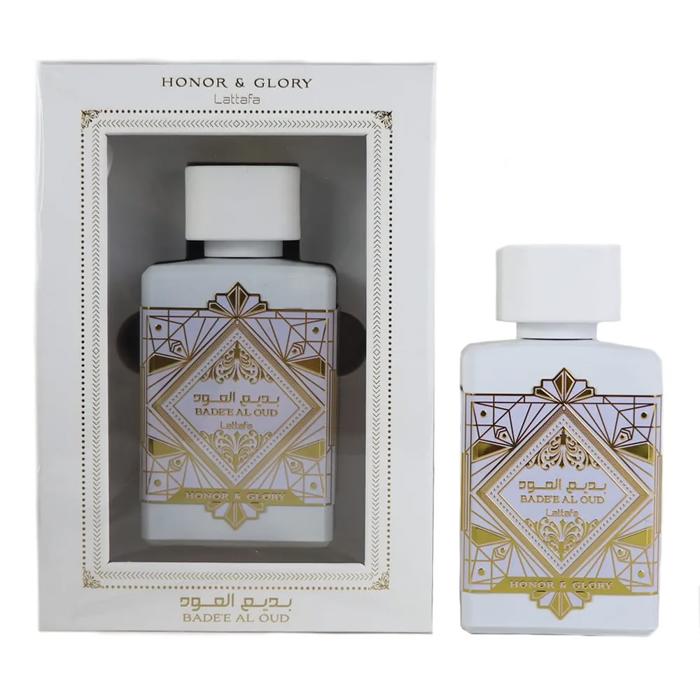 Bade’e Al Oud Honor & Glory EDP Perfume By Lattafa 3.4 FL OZ for Unisex