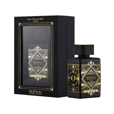 Lattafa Badee Al Oud for Glory EDP Cologne for Men 3.4 Fl. Oz.