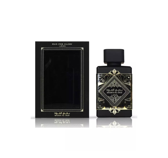 Lattafa Badee Al Oud for Glory EDP Cologne for Men 3.4 Fl. Oz.