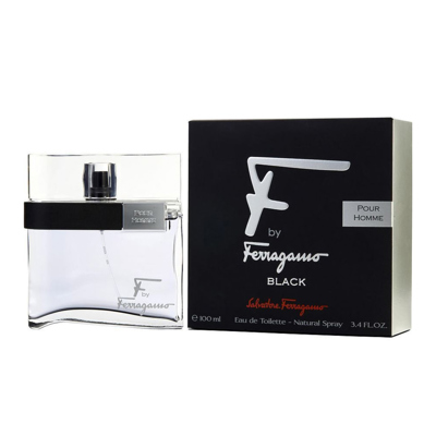 F by Ferragamo Black Salvatore Ferragamo Pour Homme EDT Spray 3.4 oz For Men