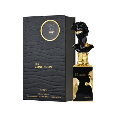 Lattafa His Confession EDP Spray 3.4 oz For Men