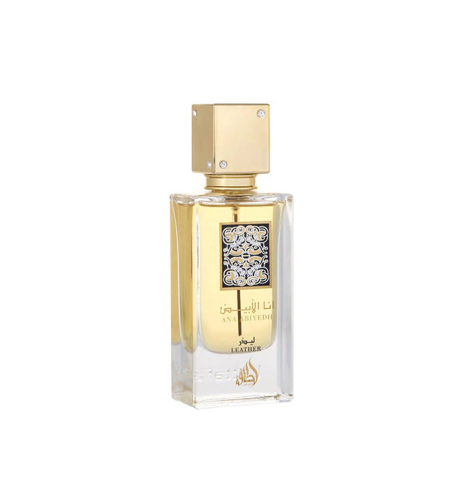 Lattafa Ana Abiyedh Leather EDP Spray 2 Oz For Men