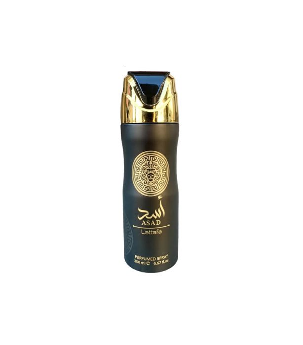 Lattafa Asad Perfumed Body Spray 6.67 oz For Men Without Box