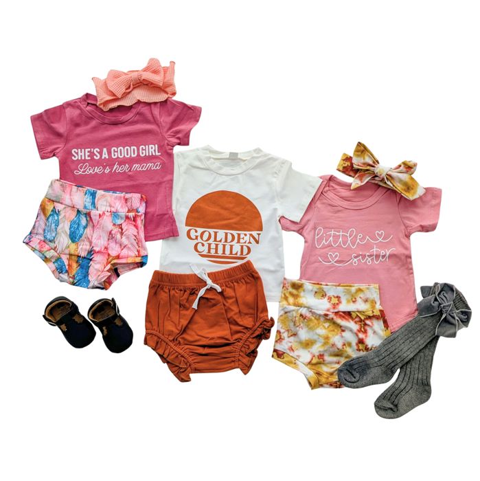 Baby Girl Bloomer Sets