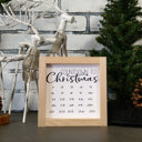  Countdown to Christmas - Mini Sign