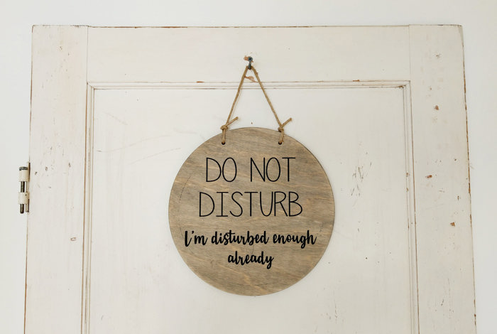 Do Not Disturb - Door Hanger
