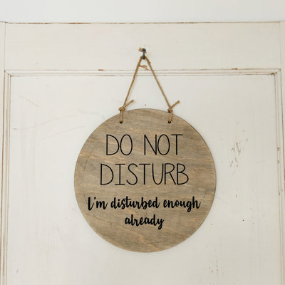 Do Not Disturb - Door Hanger