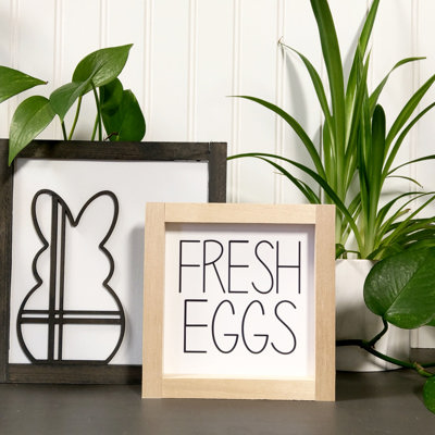 Fresh Eggs - Mini Sign