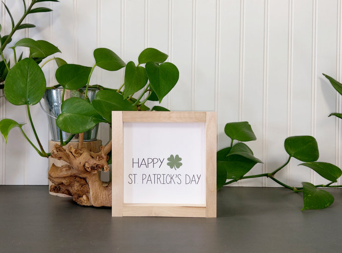 Happy St. Patrick's Day - Mini Sign