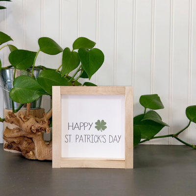 Happy St. Patrick's Day - Mini Sign