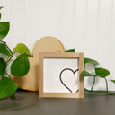  Right Side Heart - Mini Sign