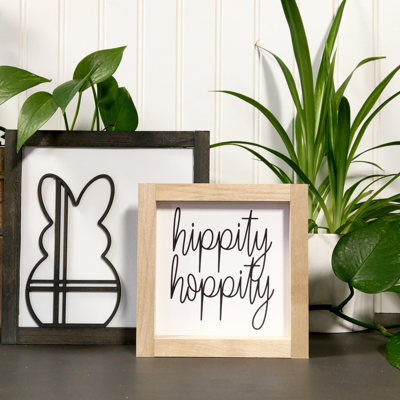 Hippity Hoppity - Mini Sign