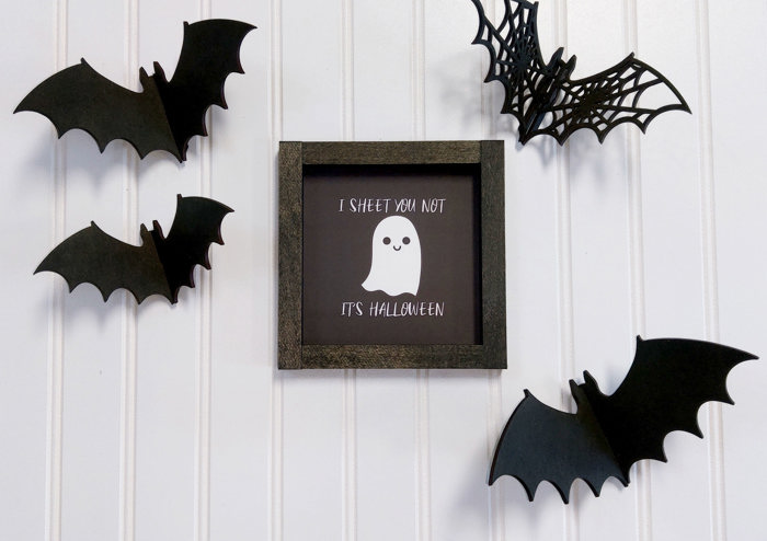 I Sheet You Not It's Halloween - Mini Sign