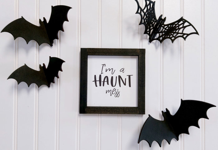 I'm A Haunt Mess - Mini Sign