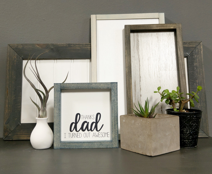 Thanks Dad I Turned Out Awesome - Mini Sign