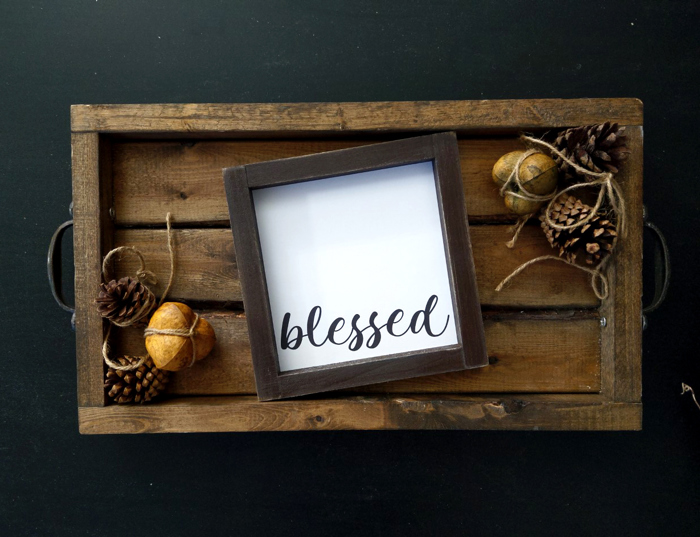 Blessed - Mini Sign