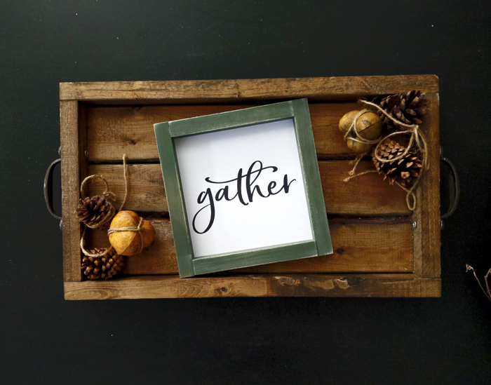 Gather - Mini Sign