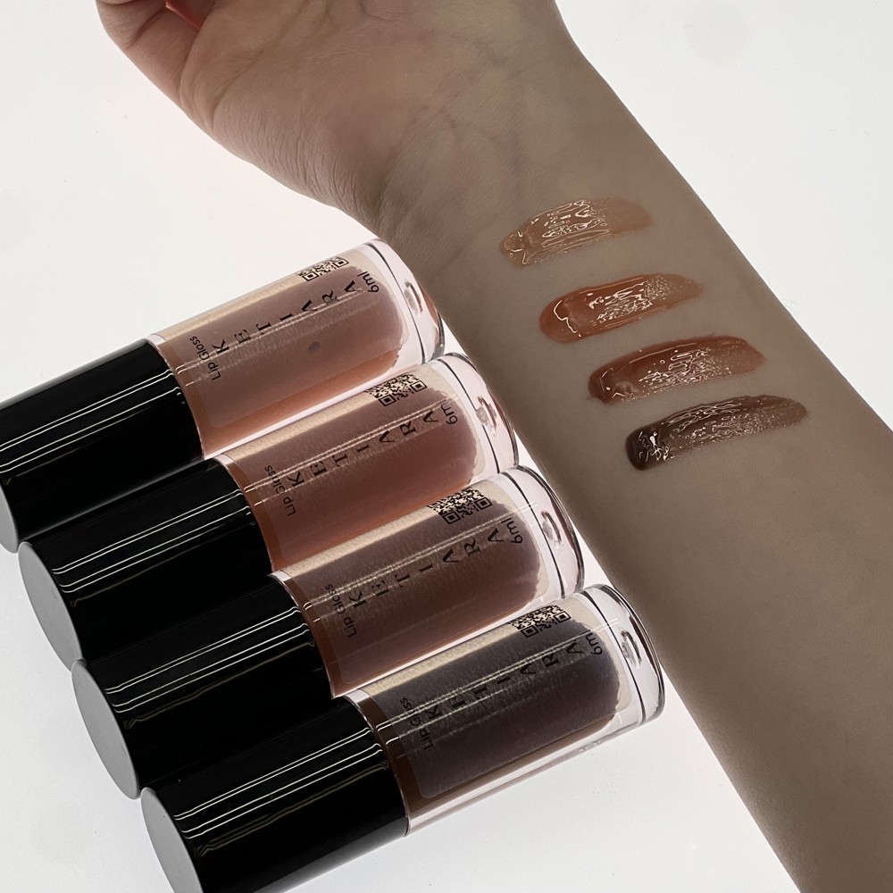 Hydrating Light Sheer Coverage Nude Lip Gloss Set by Ketiara