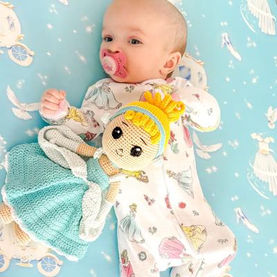 Crochet Princess Doll, Baby Gift for Girls, Crochet Doll, Crochet Stuffed Animal, Baby Shower Gift, Baby Girl Gift, Baby Doll, New Baby Gift