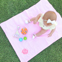  Personalized Baby Blankets, Monogrammed Seersucker Baby Blanket, Custom Baby Blanket, Monogram Nursery Blanket, Personalized Baby Gifts