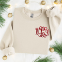  Monogrammed Sweatshirt, Embroidered Crewneck, Personalized Gift for Her, Monogram Sweatshirt, Women's Sweatshirt, Christmas Gift for Her