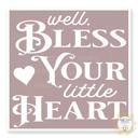 Well Bless Your Little Heart Stocking Stuffer Vinyl Decal Fun Custom Decal Waterproof Stickers