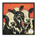 Cow Art Group 1 Stocking Stuffer Vinyl Decal Fun Custom Decal Waterproof Stickers