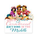 Some Of Y'alls Cornbread Ain't Done In The Middle Stocking Stuffer Vinyl Decal Fun Custom Decal Waterproof Stickers