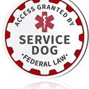 Service Animal Dog Puppy Pet Tag - Boxed