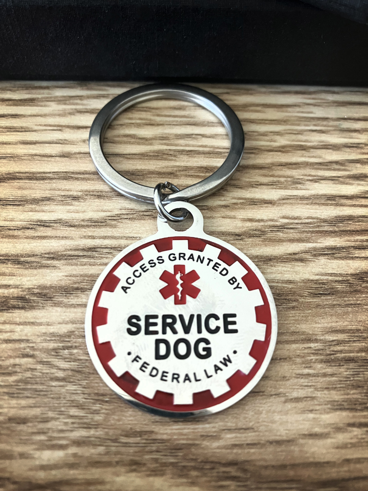 Service Animal Dog Puppy Pet Tag - Boxed