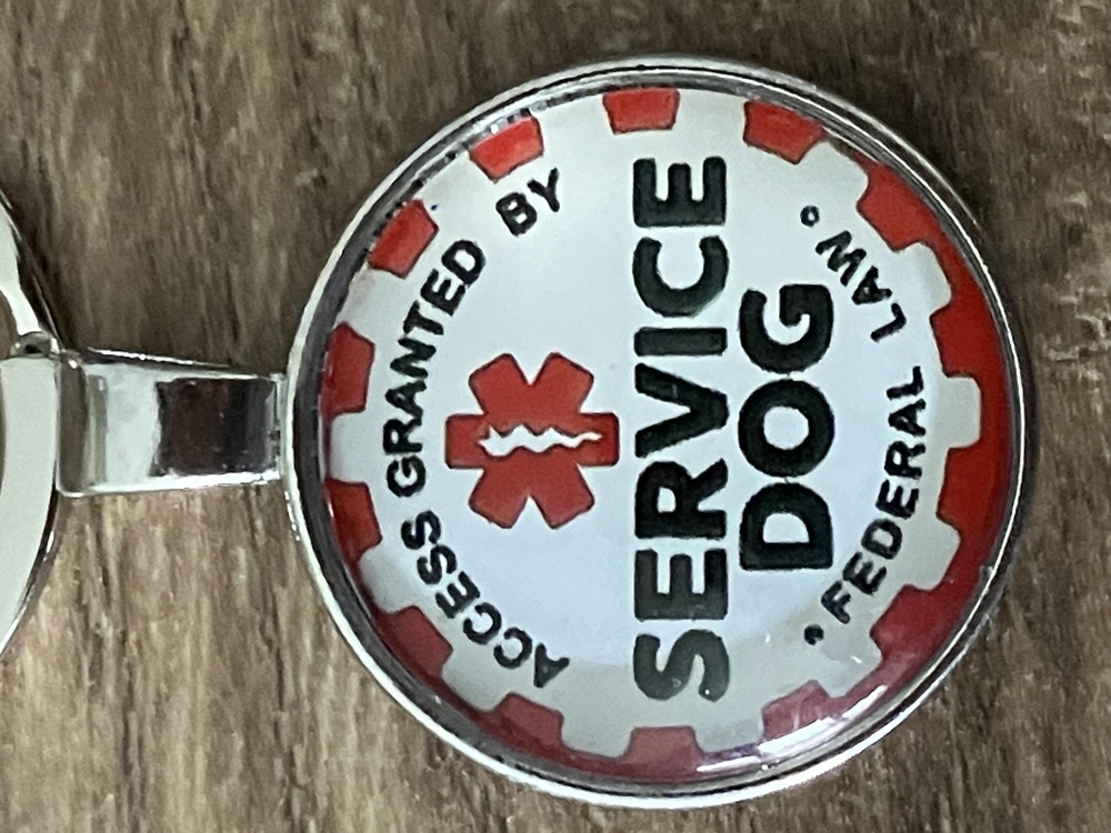 Service Animal Dog Puppy Pet Emotional Support Access Tag