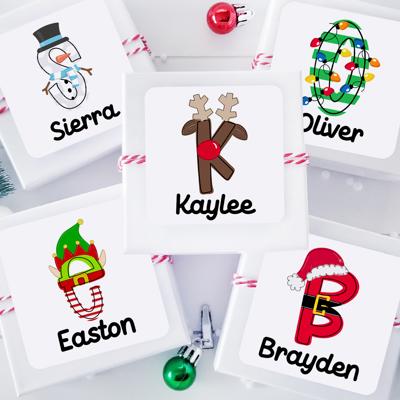 Christmas Stickers & Labels
