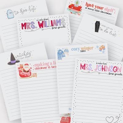 Holiday Notepads