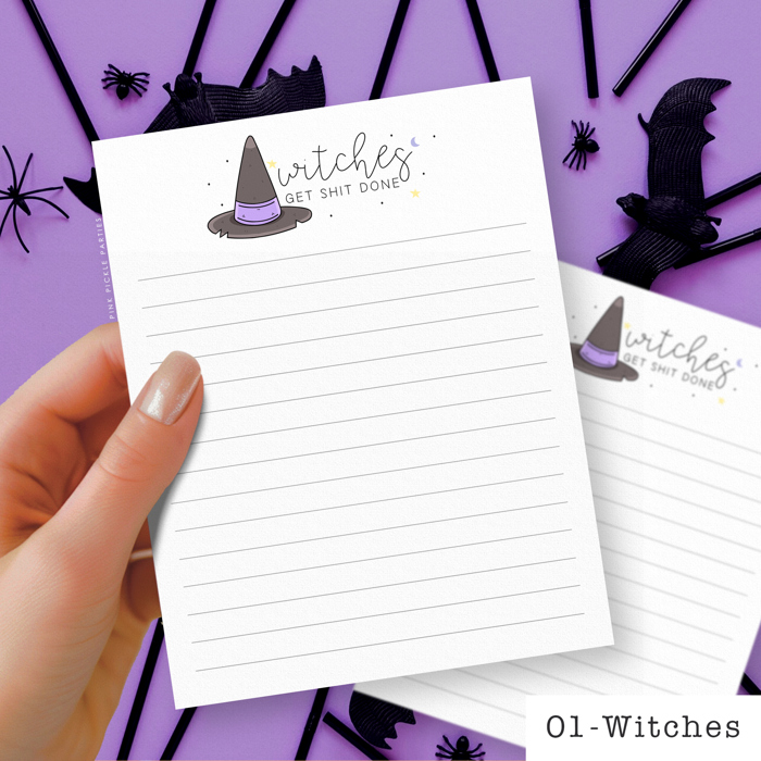 Funny Halloween Notepad