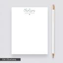  Personalized Heart Notepads