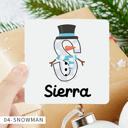  Personalized Christmas Gift Sticker Labels | Set of 24 | FREE SHIPPING