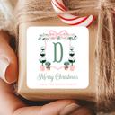  Family Crest Personalized Christmas Gift Stickers | Preppy Christmas Labels