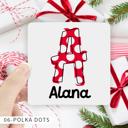  Personalized Christmas Gift Sticker Labels | Set of 24 | FREE SHIPPING