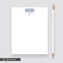  Personalized Heart Notepads