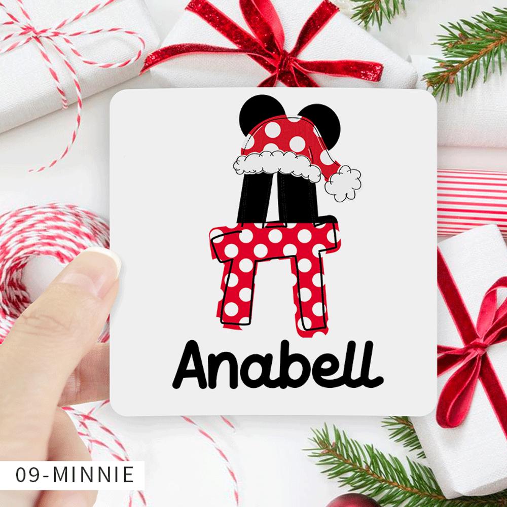 Personalized Christmas Gift Sticker Labels | Set of 24 | FREE SHIPPING