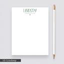  Personalized Heart Notepads