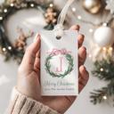  Family Crest Personalized Christmas Gift Tags | Preppy Christmas Tags