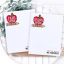  Personalized Teacher Notepad | Teacher Gift | FREE SHIPPING