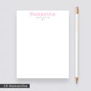  Personalized Heart Notepads