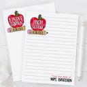  Personalized Teacher Notepad | Back to School Teacher Appreciation Gift
